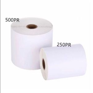 500 labels 4”x6” thermal printing one giant roll